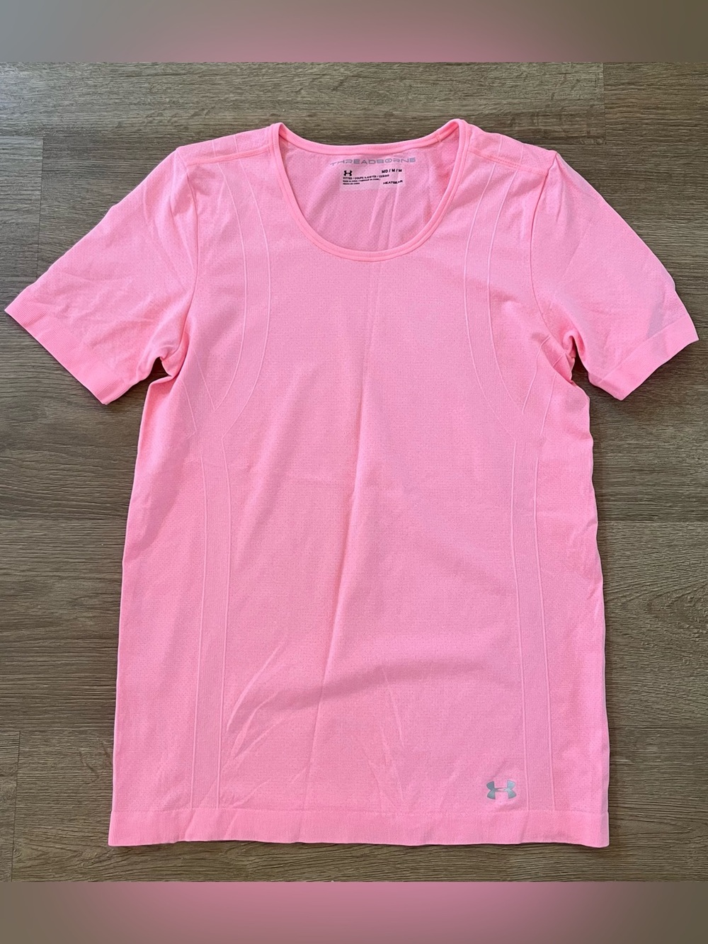 Under Armour UA Women’s Threadborne Seamless Fitted Training Tee T-Shirt